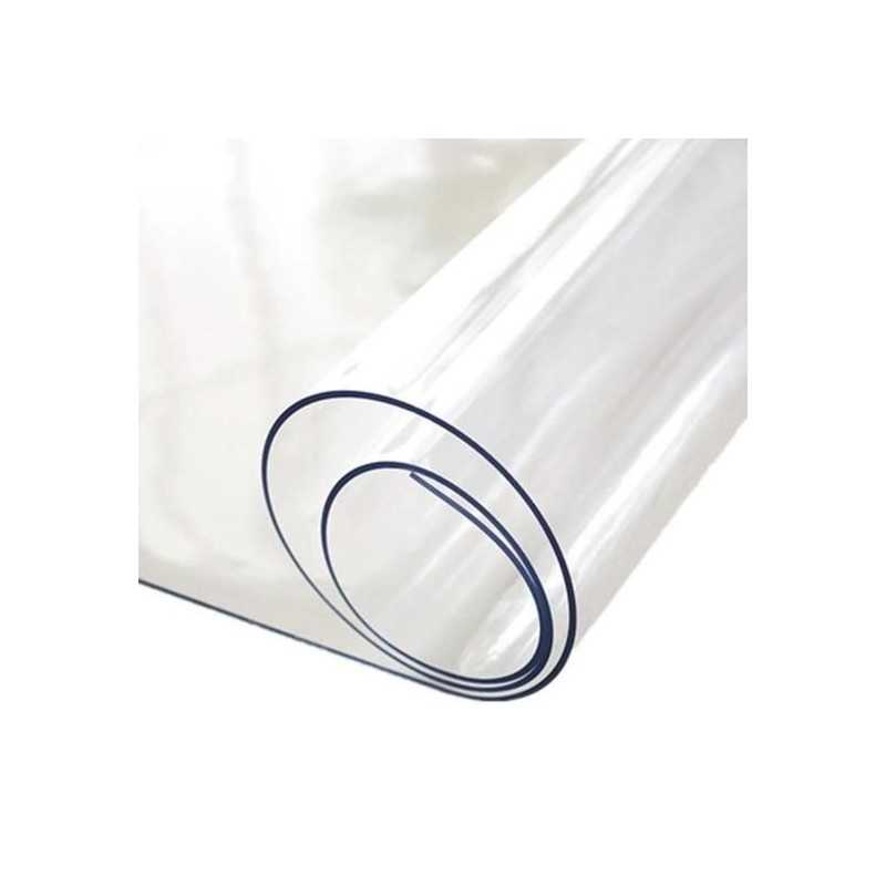 nappe cristal transparente plastique de protection pour table